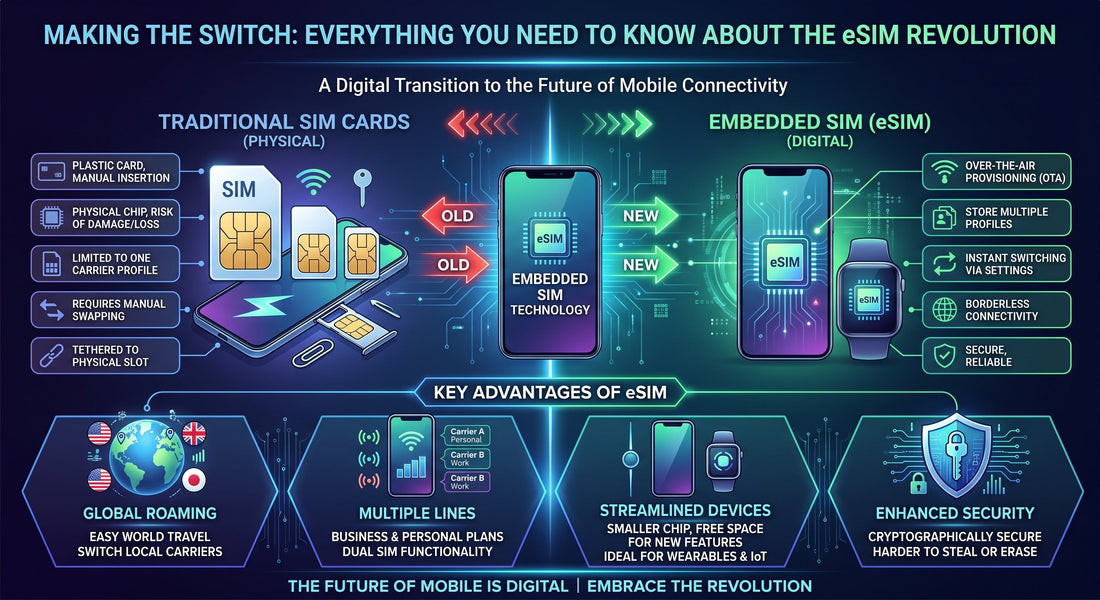 Making the Switch: Everything You Need to Know About the eSIM Revolution